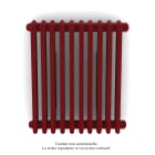 Acova - Vuelta EL horizontal, commande RF, Ruby Red, 500W, H 623 mm / L502 mm