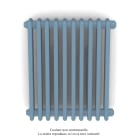 Acova - Vuelta EL horizontal, commande RF, Pastel Blue, 500W, H 623 mm / L502 mm