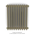 Acova - Vuelta EL horizontal, sans régul., Yellow Grey, 500W, H 600 mm / L 512 mm