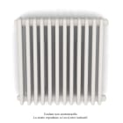 Acova - Vuelta EL horizontal, commande RF, Light Beige, 750W, H 623 mm / L594 mm