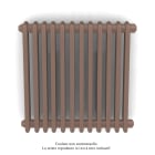 Acova - Vuelta EL horizontal, sans régul., Terracotta Faded, 750W, H 600 mm / L 604 mm