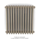 Acova - Vuelta EL horizontal, sans régul., Beige Quartz, 750W, H 600 mm / L 604 mm