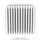 Acova - Vuelta EL horizontal, sans régul., White Matt, 750W, H 600 mm / L 604 mm