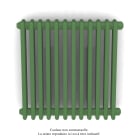 Acova - Vuelta EL horizontal, commande RF, Reseda Green, 750W, H 623 mm / L594 mm