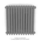 Acova - Vuelta EL horizontal, sans régul., Telegrey 2, 750W, H 600 mm / L 604 mm