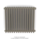 Acova - Vuelta EL horizontal, sans régul., Concrete Grey, 1000W, H 600 mm / L 742 mm