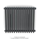 Acova - Vuelta EL horizontal, sans régul., Black Matt, 1000W, H 600 mm / L 742 mm
