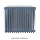 Acova - Vuelta EL horizontal, sans régul., Pigeon Blue, 1000W, H 600 mm / L 742 mm