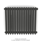 Acova - Vuelta EL horizontal, sans régul., Umbra Grey, 1000W, H 600 mm / L 742 mm