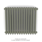 Acova - Vuelta EL horizontal, sans régul., Cement Grey, 1000W, H 600 mm / L 742 mm