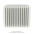 Acova - Vuelta EL horizontal, sans régul., Cream, 1000W, H 600 mm / L 742 mm