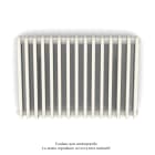 Acova - Vuelta EL horizontal, sans régul., Edelweiss m., 1250W, H 600 mm / L 880 mm