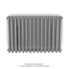 Acova - Vuelta EL horizontal, sans régul., Titane, 1250W, H 600 mm / L 880 mm