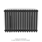 Acova - Vuelta EL horizontal, commande RF, Black Quartz, 1250W, H 623 mm / L 870 mm
