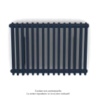 Acova - Vuelta EL horizontal, commande RF, Sapphire Blue, 1250W, H 623 mm / L 870 mm