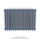 Acova - Vuelta EL horizontal, commande RF, Pigeon Blue, 1250W, H 623 mm / L 870 mm
