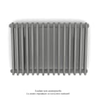 Acova - Vuelta EL horizontal, sans régul., Grey Aluminium, 1250W, H 600 mm / L 880 mm