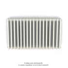 Acova - Vuelta EL horizontal, sans régul., Edelweiss m., 1500W, H 600 mm / L 1018 mm