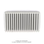 Acova - Vuelta EL horizontal, sans régul., Light Beige, 1500W, H 600 mm / L 1018 mm