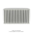 Acova - Vuelta EL horizontal, commande RF, White Quartz, 1500W, H 623 mm / L 1008 mm