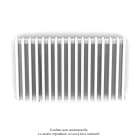 Acova - Vuelta EL horizontal, sans régul., White Matt, 1500W, H 600 mm / L 1018 mm