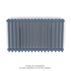 Acova - Vuelta EL horizontal, sans régul., Pigeon Blue, 1500W, H 600 mm / L 1018 mm