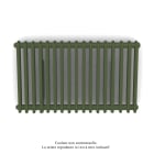 Acova - Vuelta EL horizontal, sans régul., Olive Green, 1500W, H 600 mm / L 1018 mm