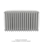 Acova - Vuelta EL horizontal, sans régul., White Aluminium, 1500W, H 600 mm / L 1018 mm