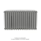Acova - Vuelta EL horizontal, commande RF, Grey Aluminium, 1500W, H 623 mm / L 1008 mm