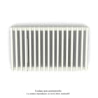 Acova - Vuelta EL horizontal, commande RF, Pure White, 1500W, H 623 mm / L 1008 mm