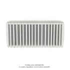 Acova - Vuelta EL horizontal, sans régul., Light Beige, 2000W, H 600 mm / L 1294 mm