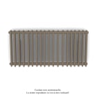 Acova - Vuelta EL horizontal, commande RF, Beige Grey, 2000W, H 623 mm / L 1284 mm