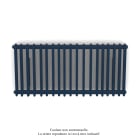 Acova - Vuelta EL horizontal, sans régul., Blue Night, 2000W, H 600 mm / L 1294 mm