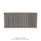 Acova - Vuelta EL horizontal, sans régul., Pearl Beige, 2000W, H 600 mm / L 1294 mm