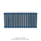 Acova - Vuelta EL horizontal, commande RF, Gentian Blue, 2000W, H 623 mm / L 1284 mm