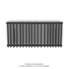Acova - Vuelta EL horizontal, commande RF, Anthracite Grey, 2000W, H 623 mm / L 1284 mm