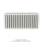 Acova - Vuelta EL horizontal, sans régul., Cream, 2000W, H 600 mm / L 1294 mm