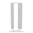 Acova - Fassane Premium EL miroir cde RF Light Grey 0262, 1000W, H1817mm / L740mm