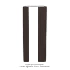 Acova - Fassane Premium EL miroir cde RF Dark Brown 0270, 1000W, H1817mm / L740mm