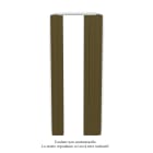 Acova - Fassane Premium EL miroir cde RF Bronze 0276, 1000W, H1817mm / L740mm