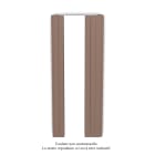 Acova - Fassane Premium EL miroir cde RF Terracotta Faded 0299, 1000W, H1817mm / L740mm