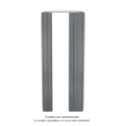 Acova - Fassane Premium EL miroir cde RF Anthracite 0346, 1000W, H1817mm / L740mm