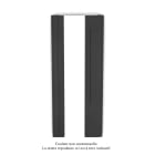 Acova - Fassane Premium EL miroir cde RF Anthracite Grey 7016, 1000W, H1817mm / L740mm