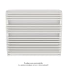 Acova - Kéva Spa EL non cintré, régulation IHD, Light Beige, 600W, H 835 mm / L 900 mm