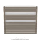 Acova - Kéva Spa EL non cintré, régulation IHD, Beige Grey, 600W, H 835 mm / L 900 mm