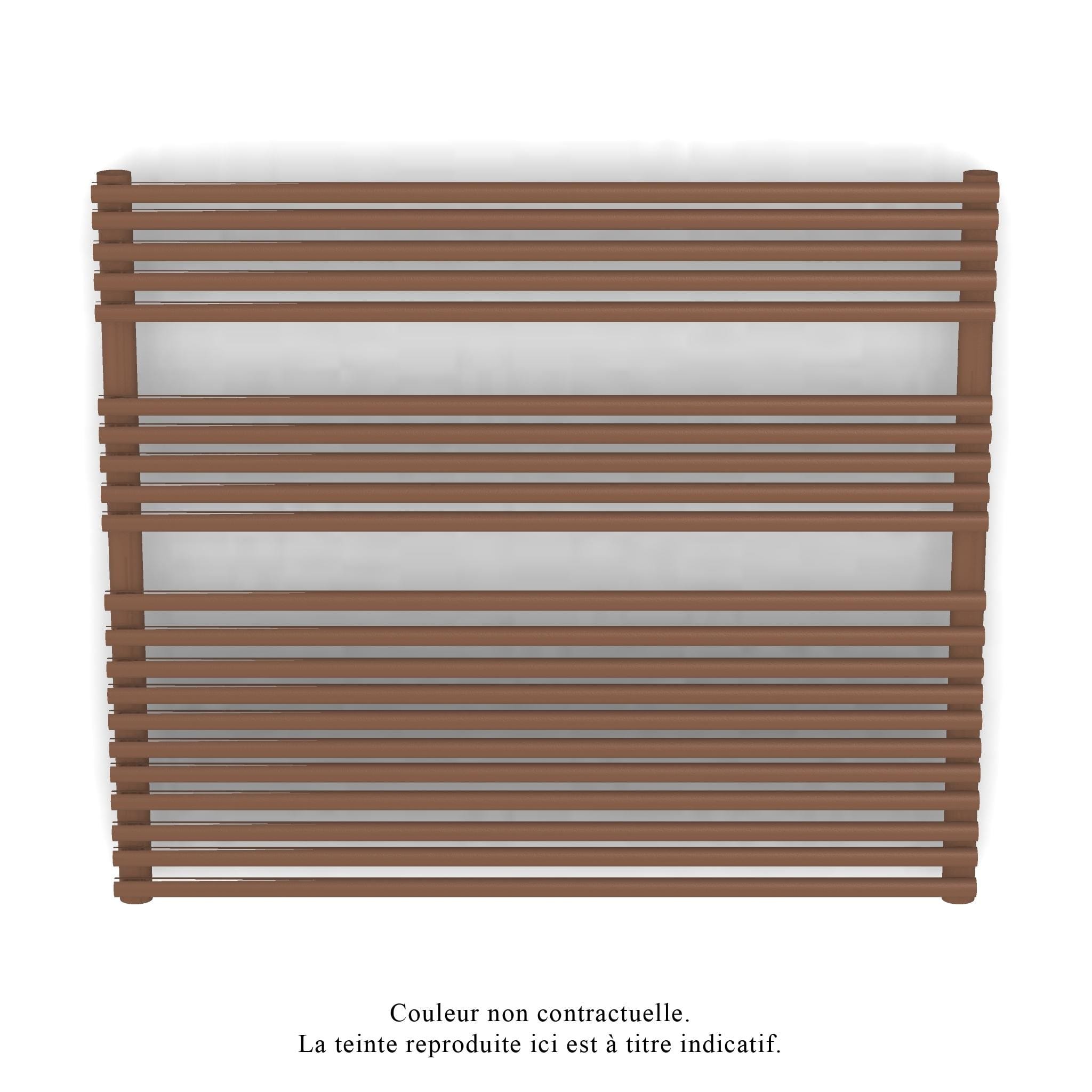 Acova - Kéva Spa EL non cintré, régulation IHD, Terracotta, 600W, H 835 mm / L 900 mm