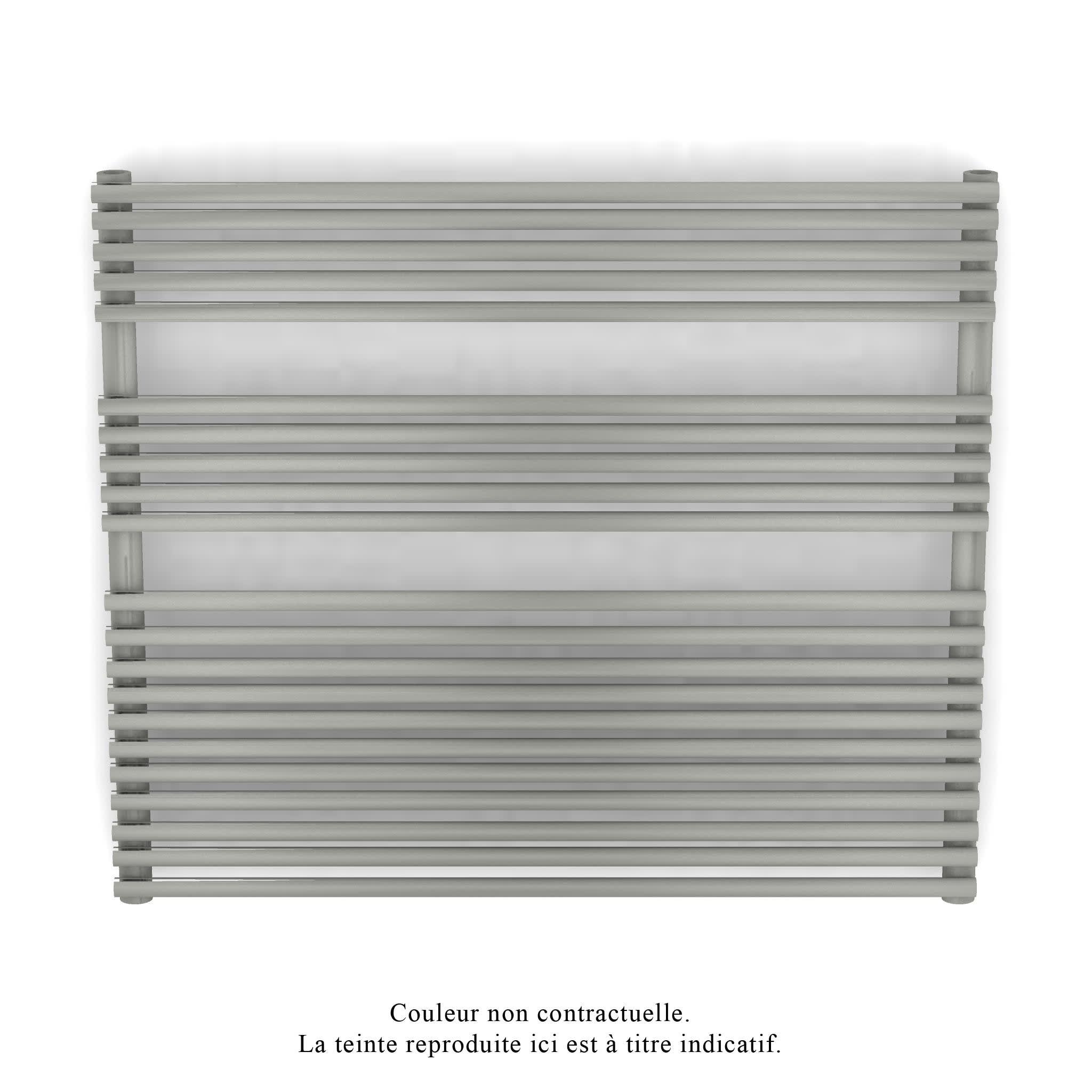 Acova - Kéva Spa EL non cintré, régulation IHD, Inox Look, 600W, H 835 mm / L 900 mm