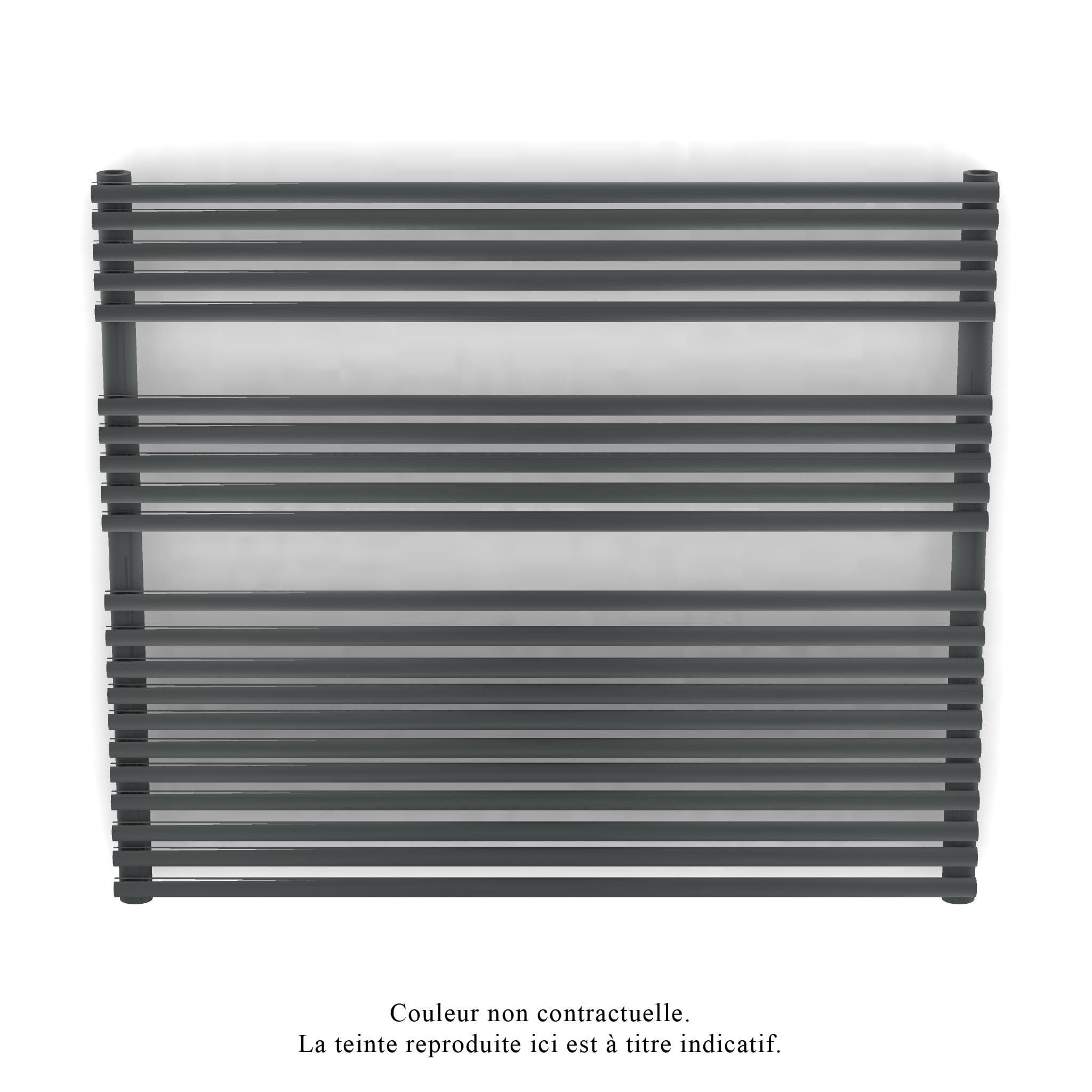 Acova - Kéva Spa EL non cintré, régulation IHD, Black Matt, 600W, H 835 mm / L 900 mm