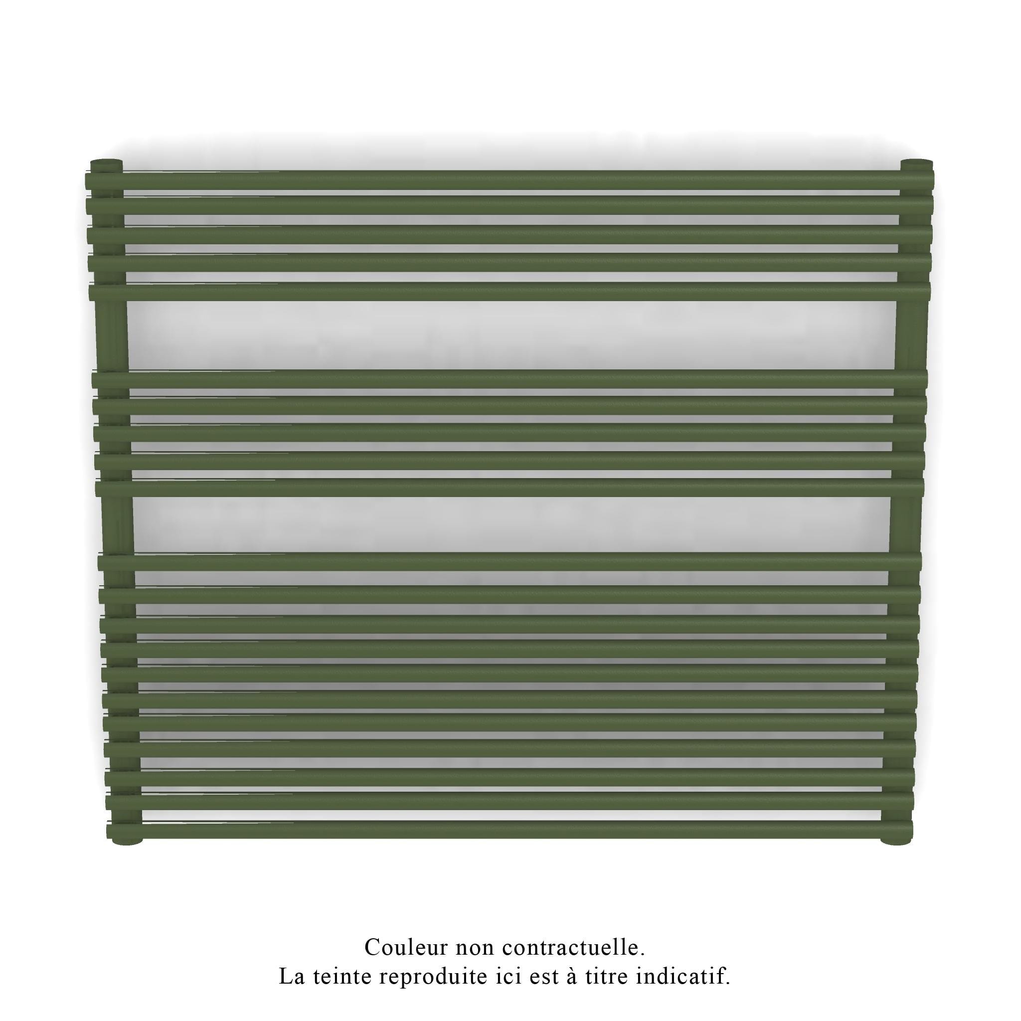Acova - Kéva Spa EL non cintré, régulation IHD, Olive Green, 600W, H 835 mm / L 900 mm