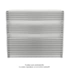 Acova - Kéva Spa EL non cintré, régulation IHD,White Aluminium, 600W, H835 mm / L900 mm